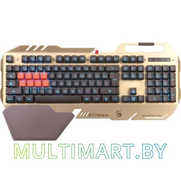 Клавиатура A4Tech BLOODY B418 Gold